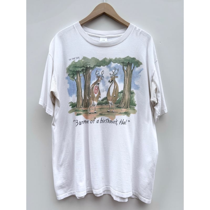 90s THE FAR SIDE ART Tee MADE IN USA🇺🇸 Size XL