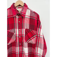80s ST.JOHN'S BAY FLANNEL SHIRT MADE IN USA 🇺🇸 Size L