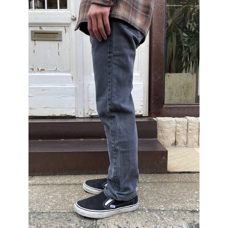 80s〜levis 505 コットンツイルパンツ　BLACK 80s Levi's 505 BLACK DENIM PANTS MADE IN USA 🇺🇸