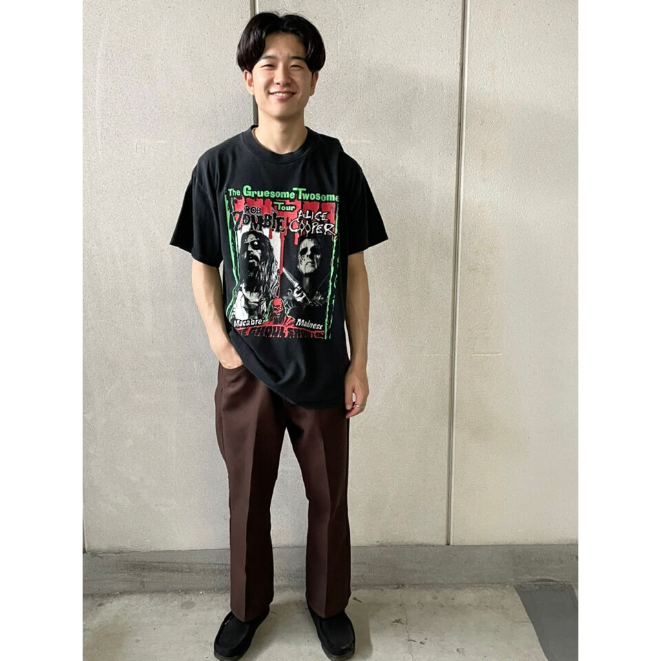 ✮Tシャツ　バンドTシャツ　ロブ・ゾンビ×アリス・クーパー　フェード感　XL✮ Rob zombie＆Alice cooper/ロブゾンビ＆アリスクーパー バンドT