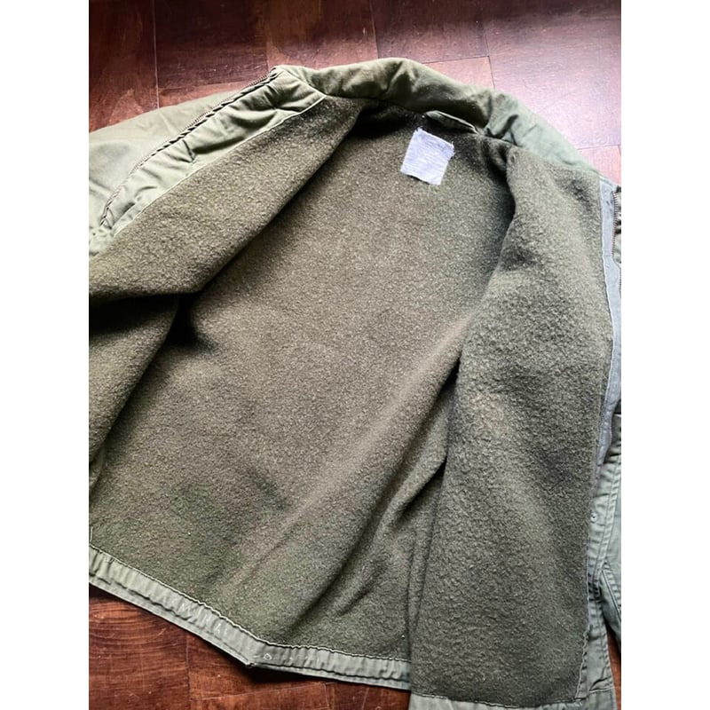 70s US NAVY A-2DECK JACKET Size LARGE (42-44) |