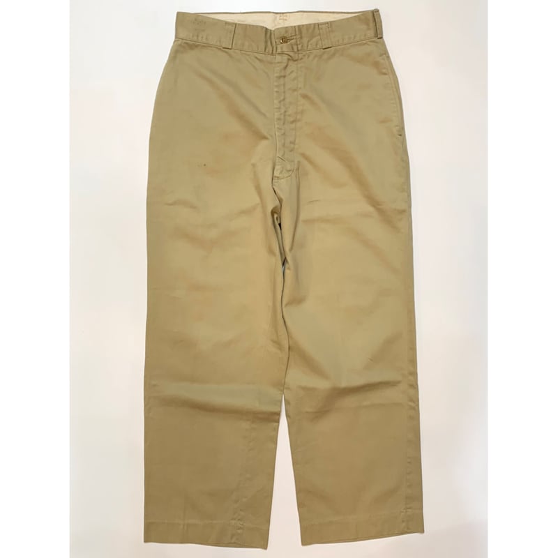 60s us-army チノトラウザー TALONジップ w30l30 60s us-army チノトラウザー TALONジップ w30l30 60s us-army