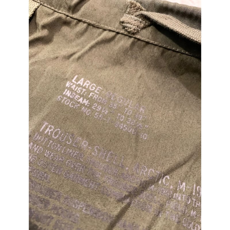 パンツ DEAD STOCK US M-51 WIND OVER CARGO PANTS 50s 