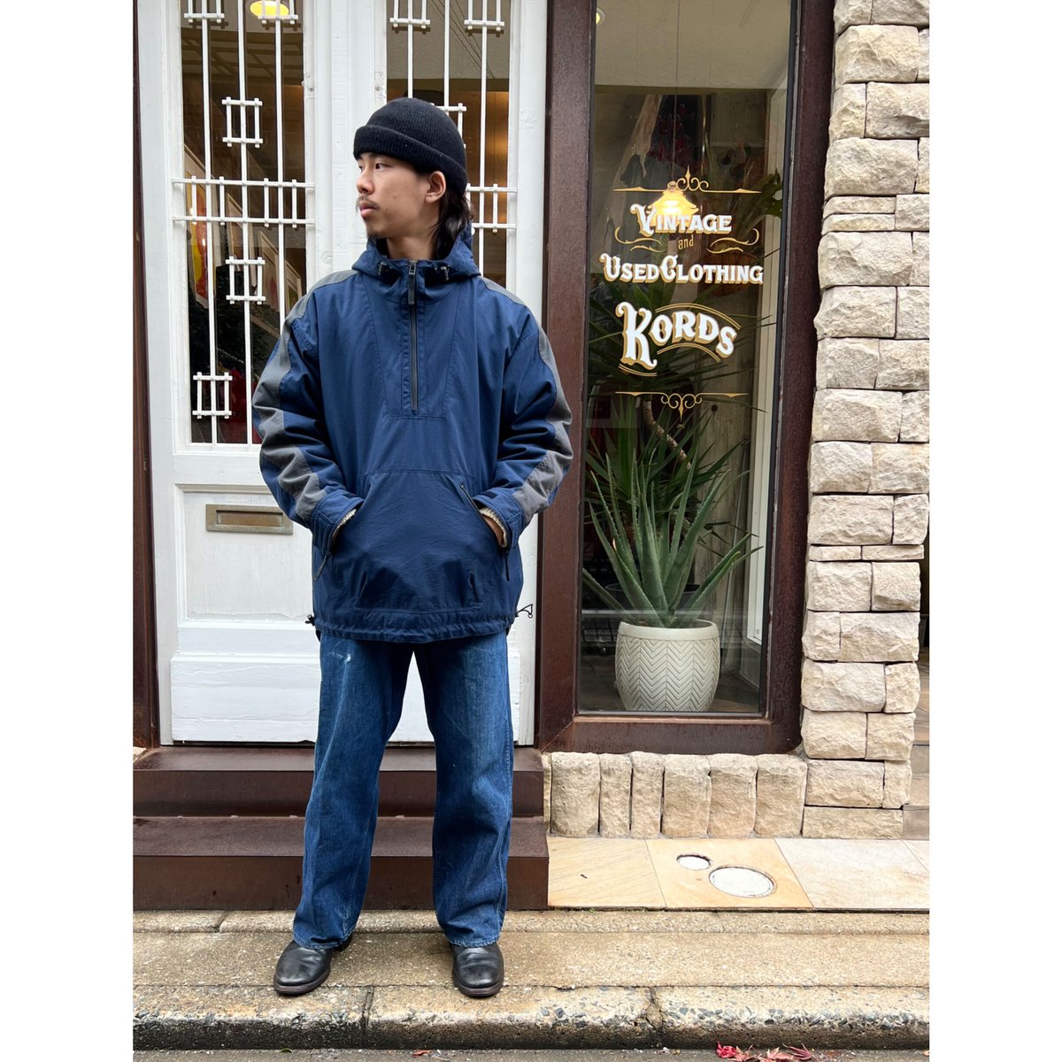 hensley様90sColumbiaシェルジャケットLウィリバードナイロンジャ GRUNGE VELVET ARMY JACKET(S Gray): Vintage 1.1｜THE SHOP