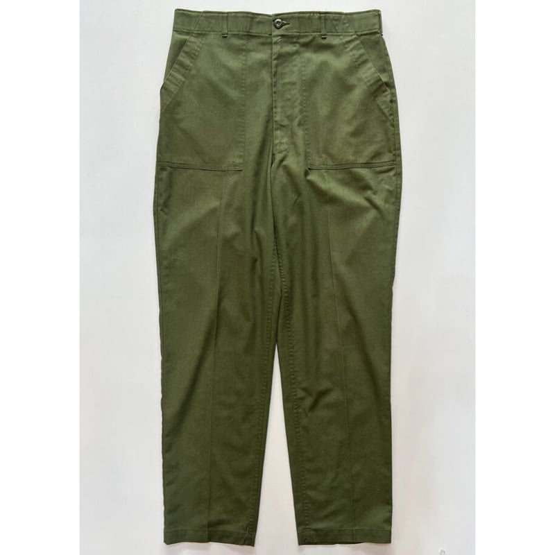 80s US ARMY OG-507 UTILTY PANTS Size W36L33→W35