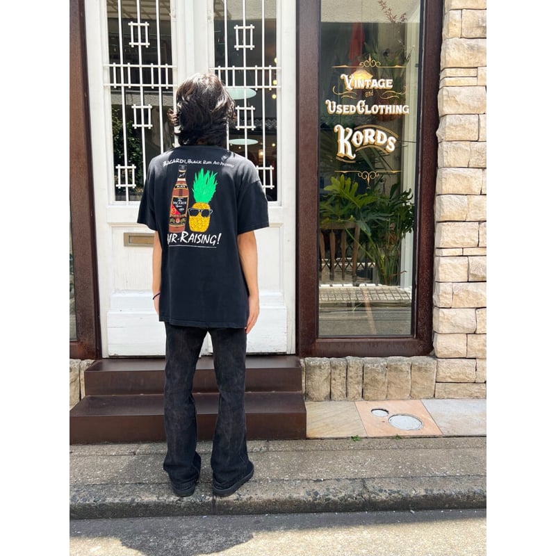 90s BACARDI BLACK RUM Tee Size L | KORDS