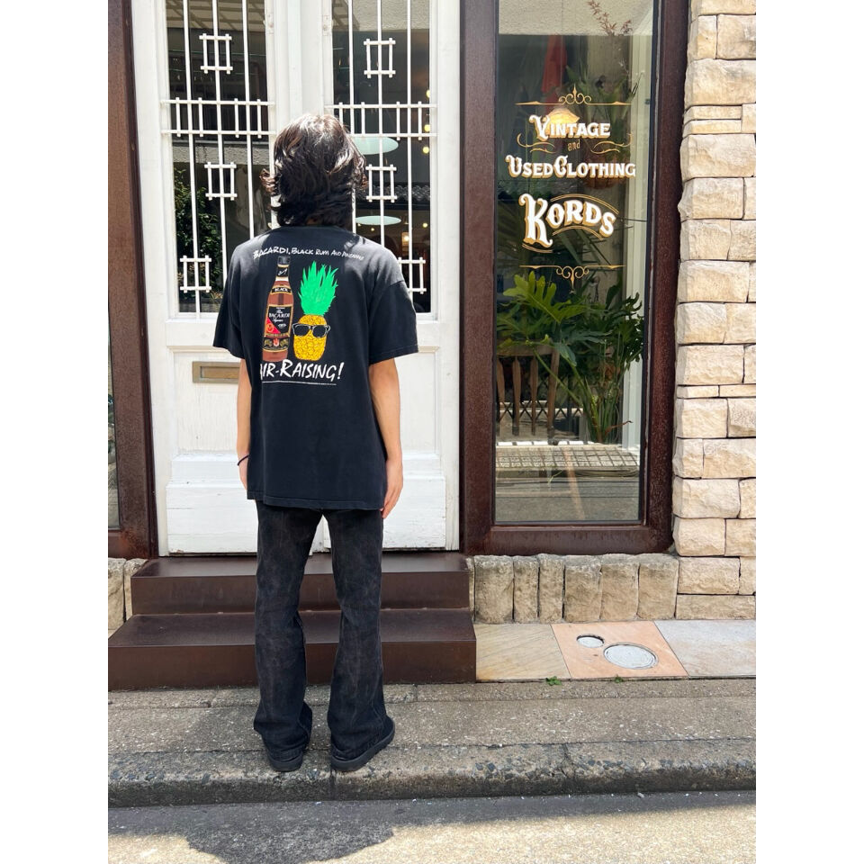 90s BACARDI BLACK RUM Tee Size L | KORDS