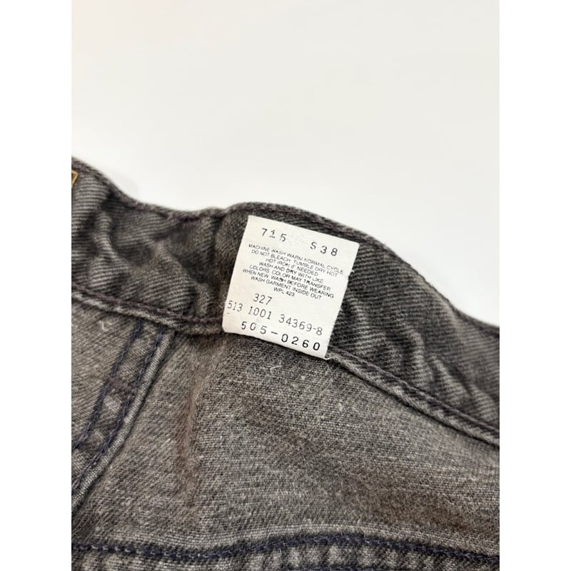 00s Levi's 505 BLACK DENIM PANTS MADE IN USA 🇺🇸