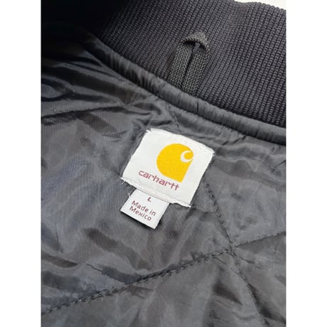 00s carhartt "BLACK" DUCK VEST Size L