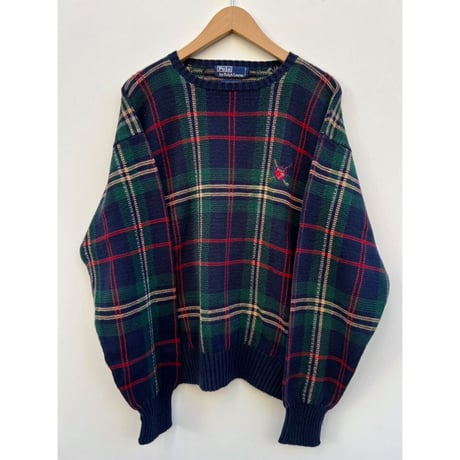 90s Ralph Lauren COTTON  KNIT  Size L