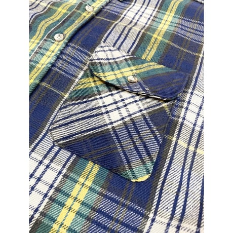 80s FIVE BROTHER FLANNEL SHIRT MADE IN USA 🇺🇸 Size L-TALL