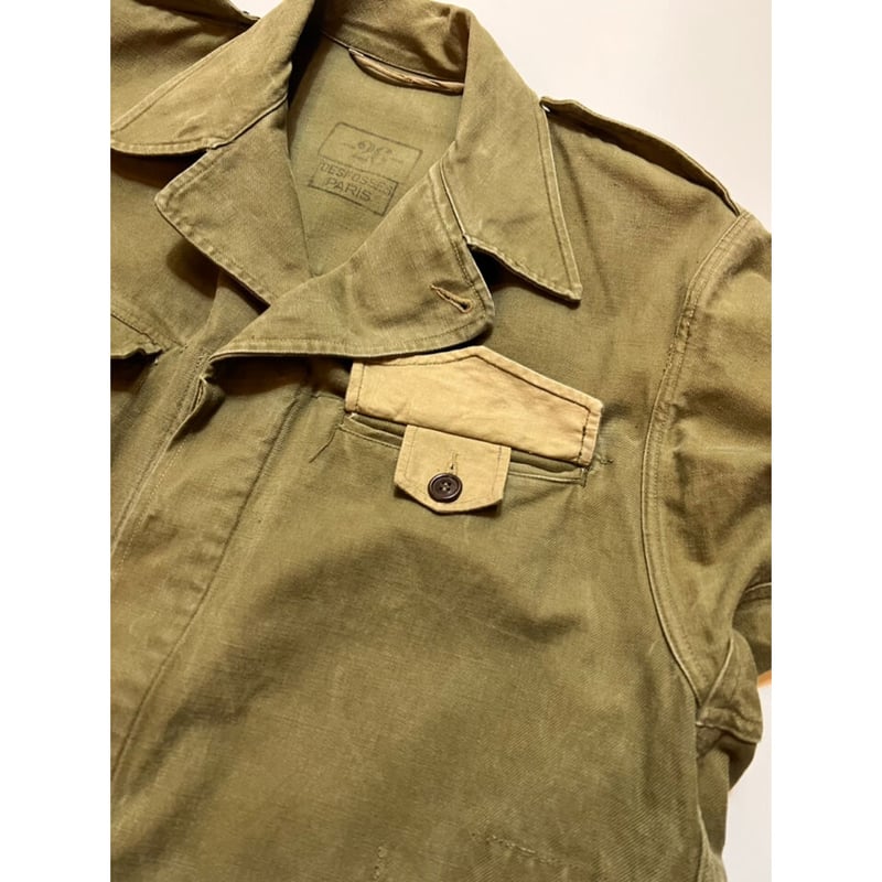 50s FRENCH ARMY M-47 FIELD JACKET 