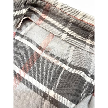 70s FIVE BROTHER FLANNEL SHIRT Size L程