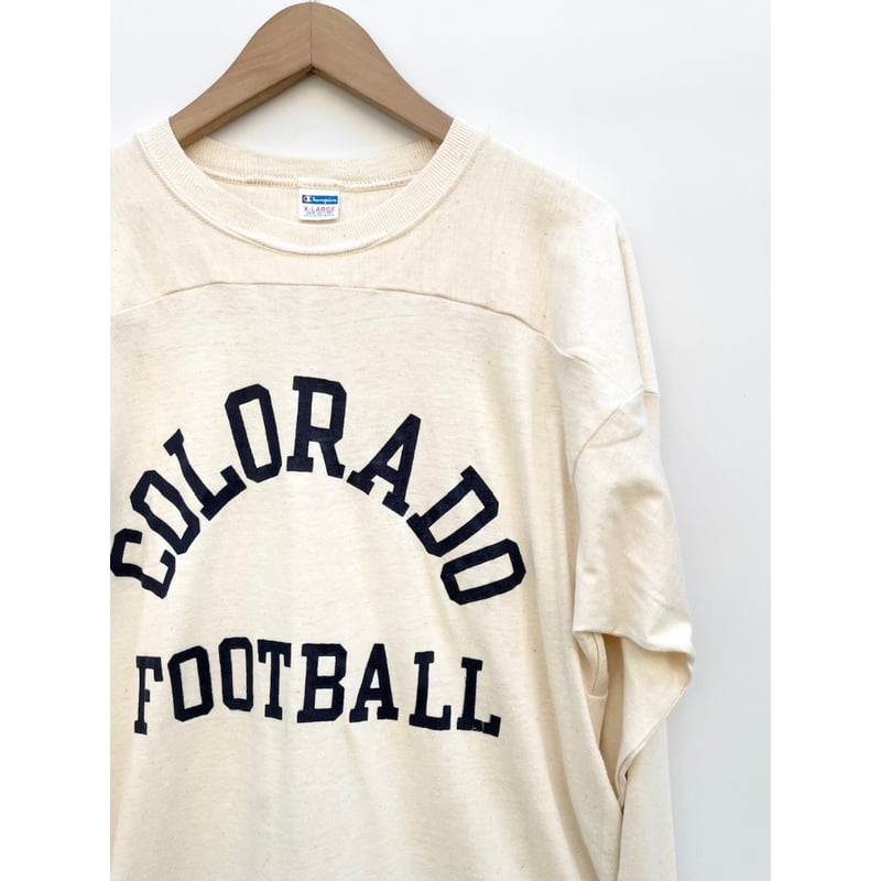 70s Champion Foot Ball Tee MADE IN USA 🇺🇸 Size