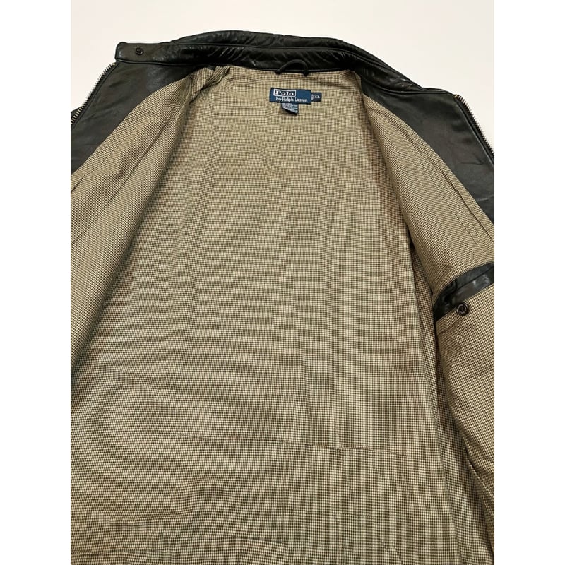 90s Ralph Lauren LEATHER JACKET Size XL | KORDS 90s Ralph Lauren LEATHER JACKET Size XL | KORDS