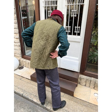 90s Barbour QUILTING VEST MADE IN ENGLAND🏴󠁧󠁢󠁥󠁮󠁧󠁿 Size M