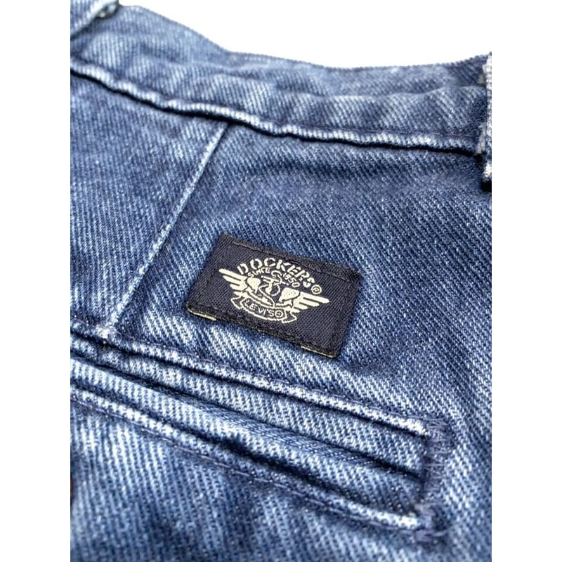 90s DOCKERS DENIM SLACKS MADE IN USA 🇺🇸 Size W3 90s DOCKERS DENIM SLACKS MADE IN USA 🇺🇸 Size W3