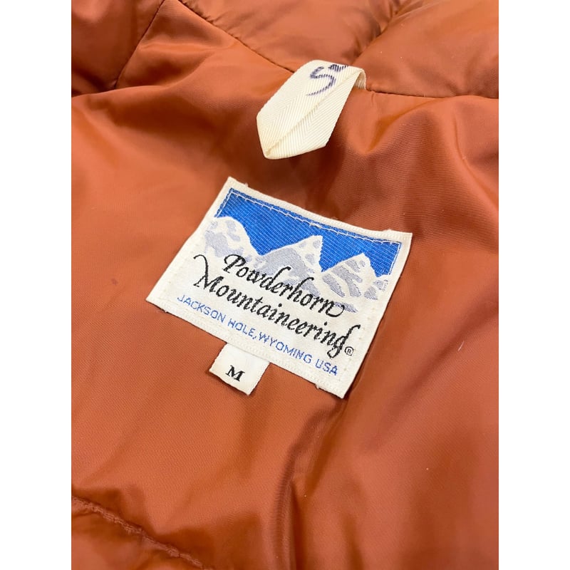80s Powderhorn Mountaineering DOWN JACKET Size