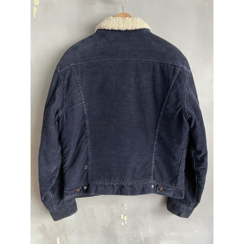 70s Levi's Corduroy Boa jacket 70605 USA