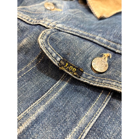 60s Lee 101-LJ "STORM RIDER" DENIM JACKET MADE IN USA 🇺🇸 Size 44-REG