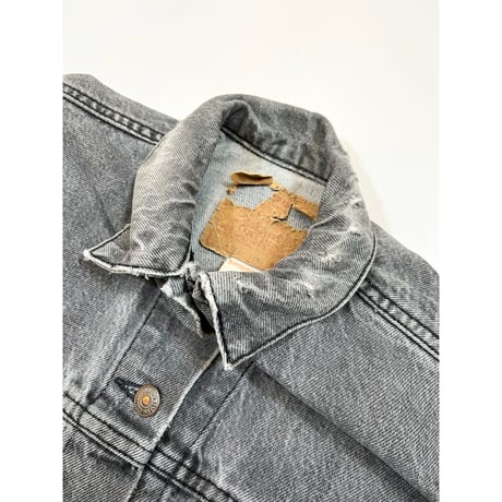 80s Levi’s 77930 BLACK DENIM JACKET MADE IN USA🇺🇸 Size S