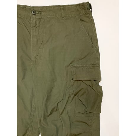 60s US AMRY Jungle Fatigue PANTS "5th TYPE" Size LARGE-REGULAR