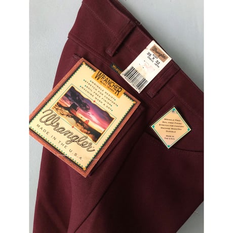 90s "DEADSTOCK" Wrangler WRANCHER 82BR MADE IN USA 🇺🇸 W35L32
