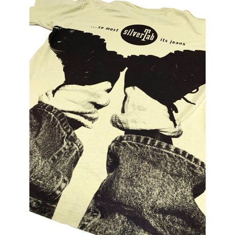 90s "DEAD STOCK" Silver Tab Tee MADE IN USA 🇺🇸 Size L