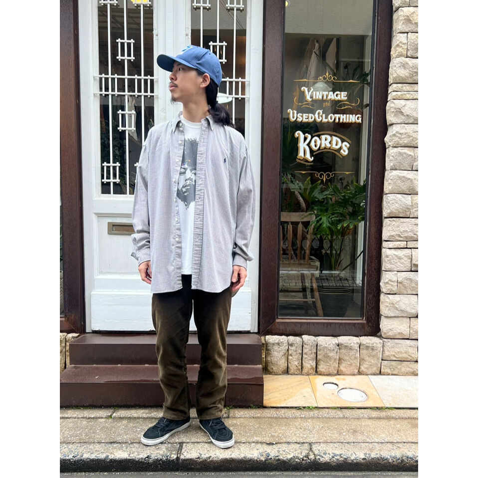 ローレンラルフローレン　黒　ベルト付き　ライナー欠品　大きいサイズ　XL相当 90s Ralph Lauren 