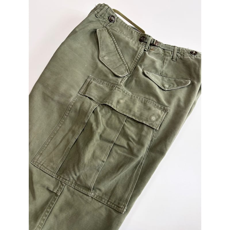 50s US ARMY M-51 FIELD TROUSERS Size SMALL-SHOR