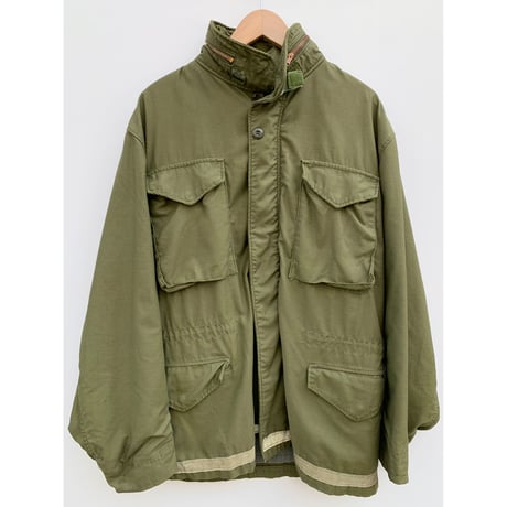 70s US ARMY M-65 "GRAY LINING" FIELD JACKET Size MEDIUM-REGULAR