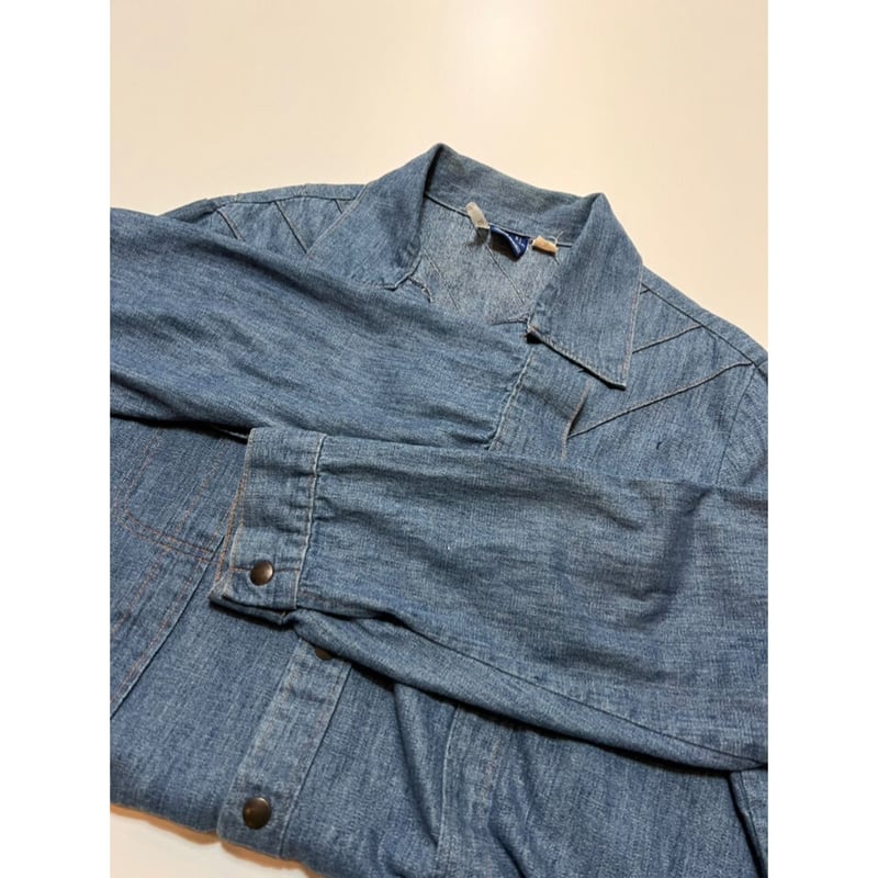Sears Jeans Joint 70s ヴィンテージデニムジャケット 70s Sears Jeans Joint ヴィンテージデニムジャケット M送料