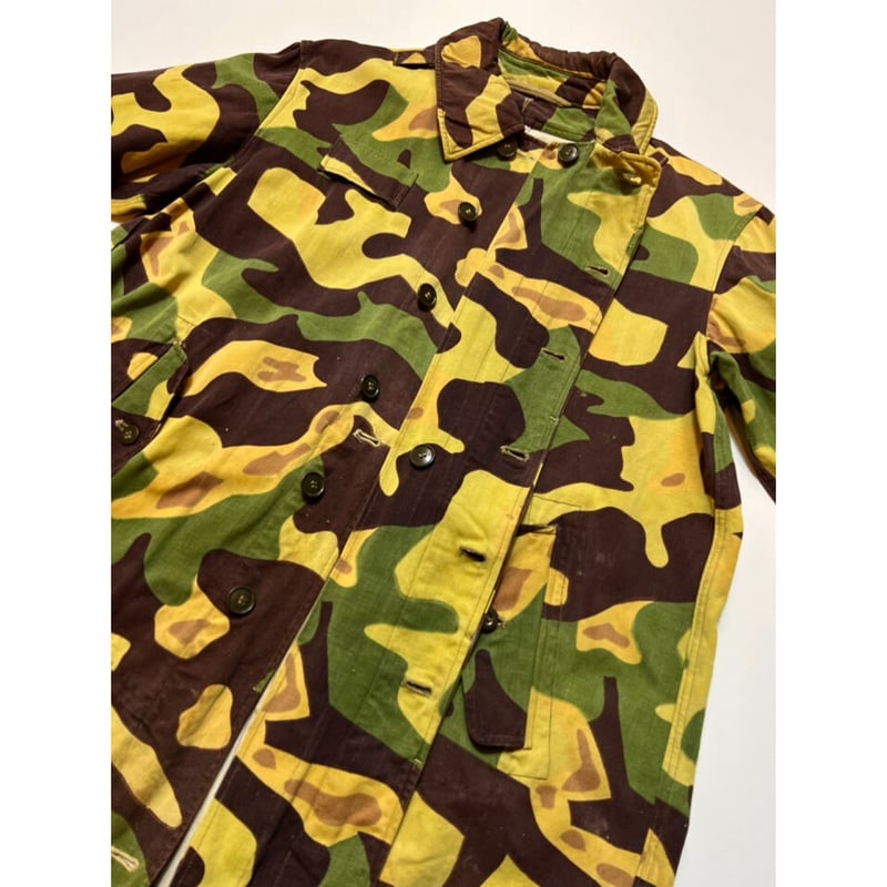60s チェコ軍　サラマンダーカモ　Czech military 60s CZECH SLOVAKIA MILITARY SALAMANDAR CAMO COA