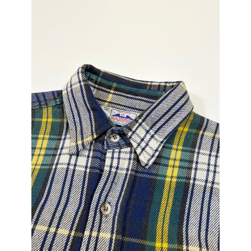 80s DAKOTA FLANNEL SHIRT MADE IN USA🇺🇸 Size M |