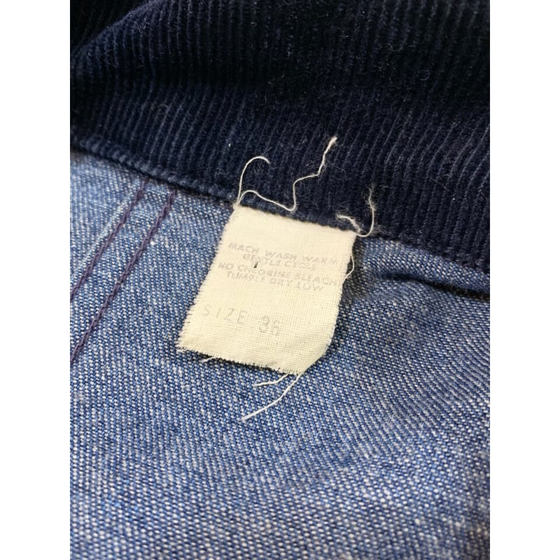 70s CARTER'S DENIM COVERALL Size 36 | KORDS