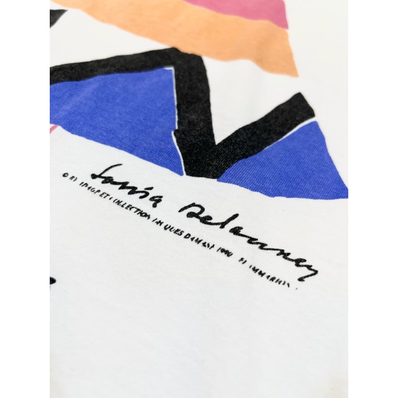 90s アート Tシャツ 美術館 Sonia Delaunay ビンテージ ダリ 90s アート Tシャツ 美術館 Sonia Delaunay ビンテージ ダリ