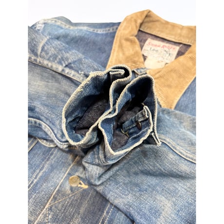 60s Lee 101-LJ "STORM RIDER" DENIM JACKET MADE IN USA 🇺🇸 Size 44-REG