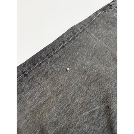 90s Levi’s 501 BLACK DENIM PANTS MADE IN USA🇺🇸 Size W36L32→W35.5L32