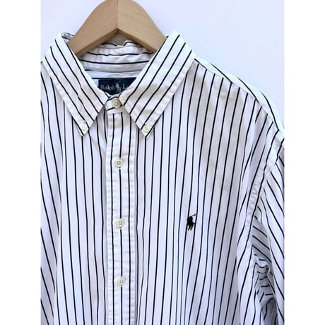 90s Ralph Lauren "CUSTOM FIT" B/D SHIRT Size XL