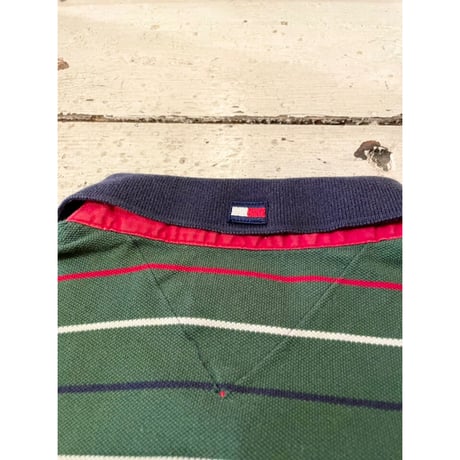 90s TOMMY HILFIGER POLO SHIRT Size L