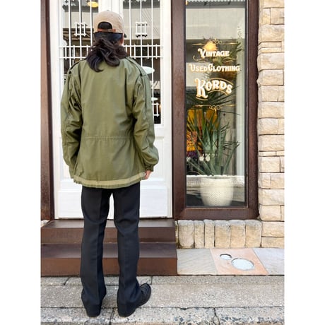 70s US ARMY M-65 "GRAY LINING" FIELD JACKET Size MEDIUM-REGULAR