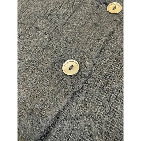 60s darlene "BLACK" MOHAIR CARDIGAN Size M程