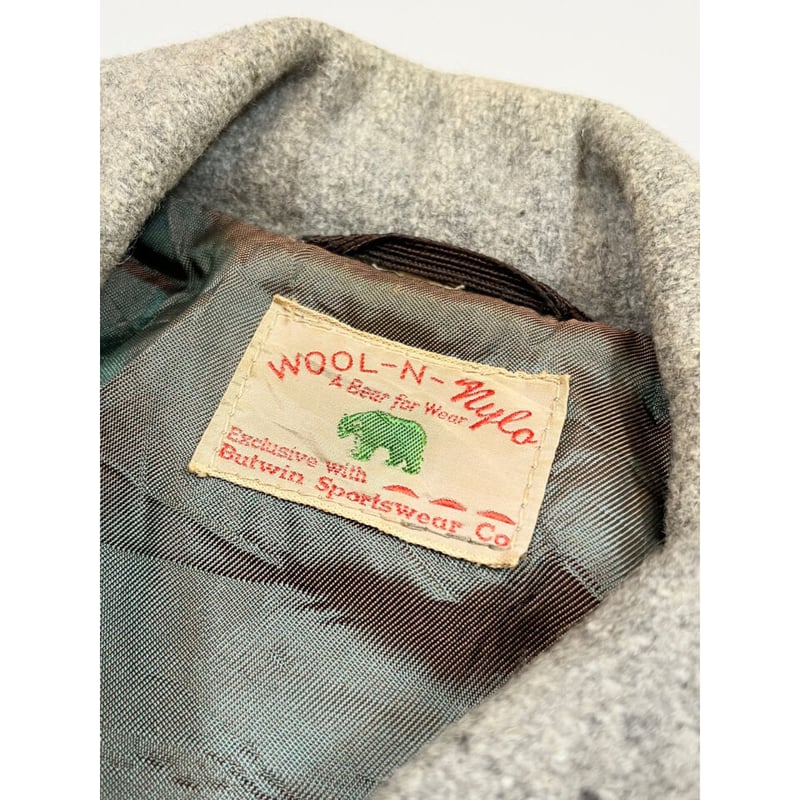 50s BUTWIN WOOL SPORTS JACKET Size L程 | KORDS 50s BUTWIN WOOL SPORTS JACKET Size L程 | KORDS