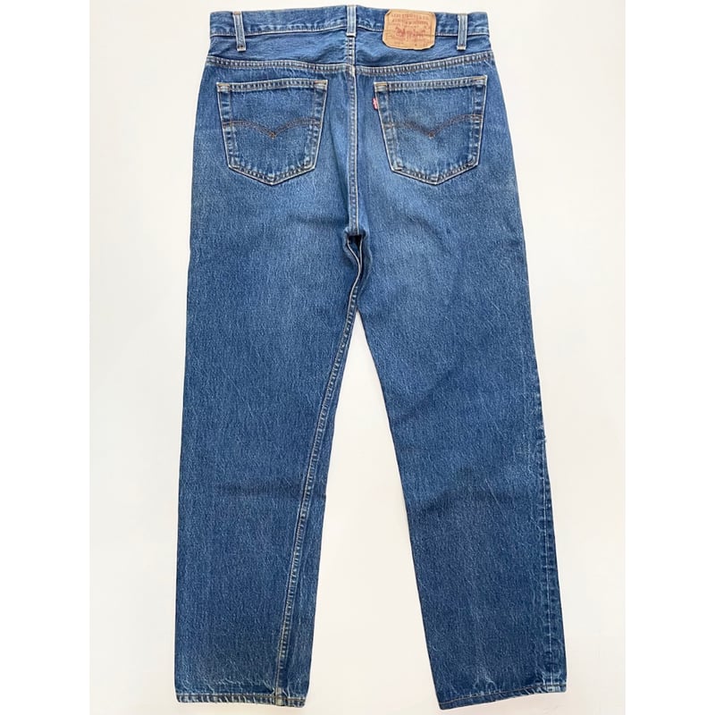 パンツ 80's~ Levi's 501 DENIM PANTS Vtg 80's Levis 501 XX DISTRESSED Blue Jeans BUTTON FLY Denim
