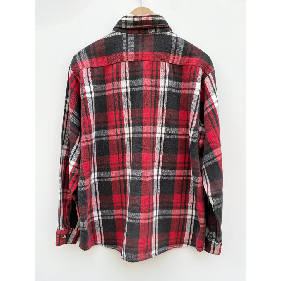 90s FIVE BROTHER FLANNEL SHIRT MADE IN USA?? Si