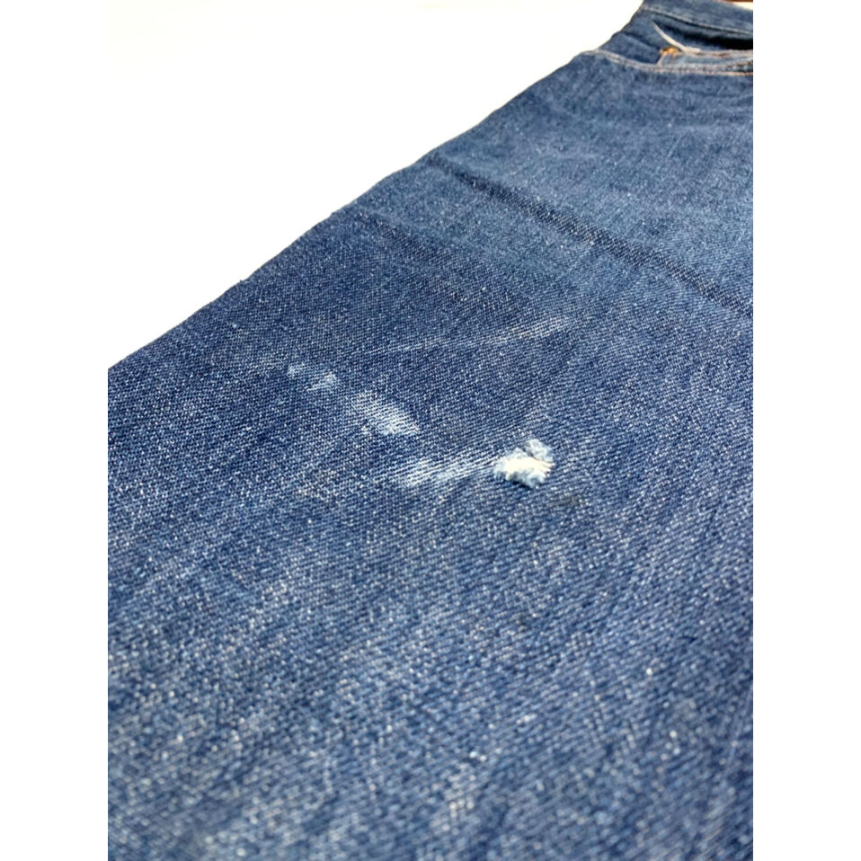 50s Unknown DENIM PAINTER PANTS Size W35L30 | K