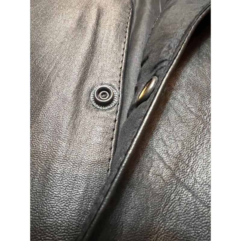 80s SHAF LEATHER VEST Size 40 | KORDS SECOND