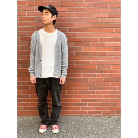 70s Unknown ACRYLIC CARDIGAN Size L程
