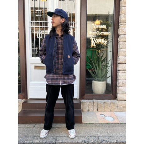 90s carhartt DUCK VEST Size L