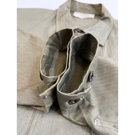 40s "DEAD STOCK" US MARINE CORPS P-41 HBT JACKET Size 42